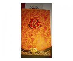 Himanshu Raj wedding card, Gouri Ganj