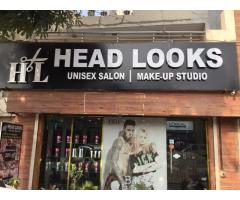 Headlooks Unisex Salon Make-Up Studio