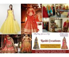 Rashi Creations(Evening Gowns, Lehenga Choli on Rent Jaipur)